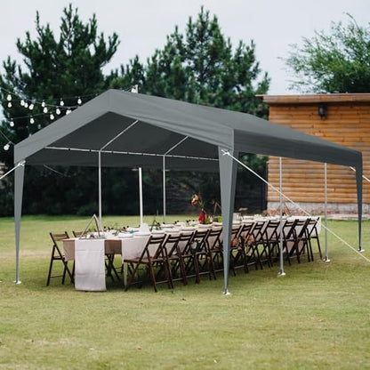 12 x 20 ft Outdoor Portable Storage Shed
