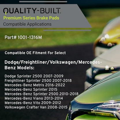 Front Semi Metallic Brake Pads