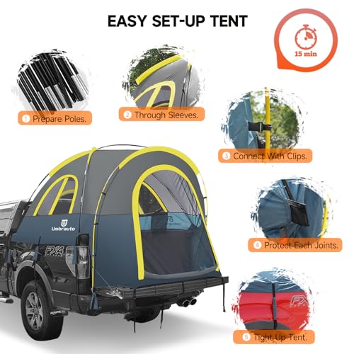 Truck Bed Tent 5.0' ~ 5.2'