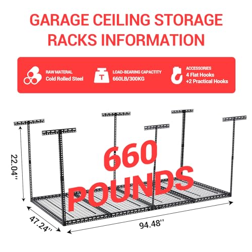 Overhead Garage Storage Rack