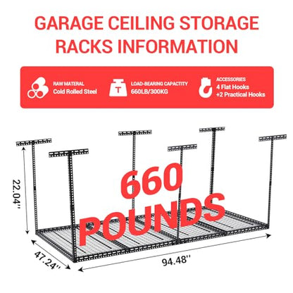 Overhead Garage Storage Rack