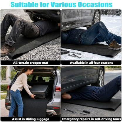 Magical Rolling Creeper Mat 60x28 Inch Under Car Repair Pad