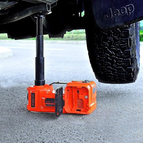 Electric Car Jack Kit 5 Ton 12V with Inflator