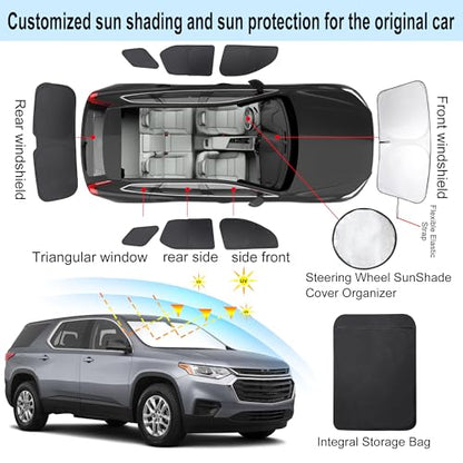 Window Shades for Chevrolet (8 Count)