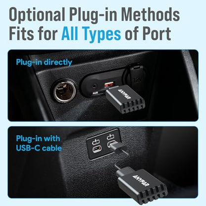 A4 Wireless CarPlay Android Auto Adapter for iPhone & Android Phone