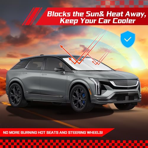 Windshield Sun Shade for Cadillac Optiq Electric SUV 2025