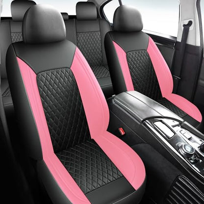 Faux Leather Full Set Car Seat Covers
