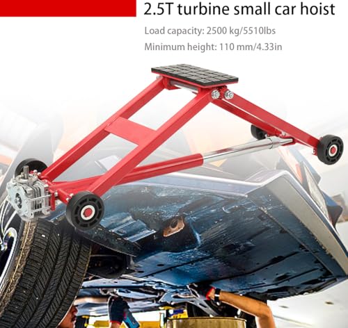 5500lb Portable Turbine Hoist Car Lift
