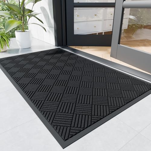 Durable Indoor Outdoor Door Mat (12 Sq Ft)