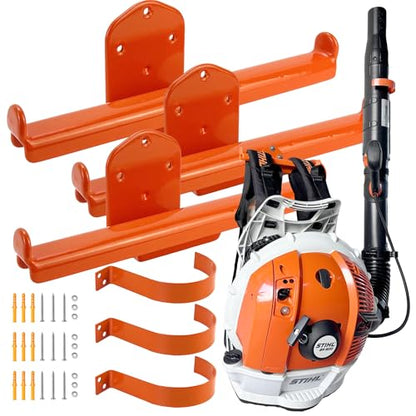 Backpack Blower Rack with Tube Hook