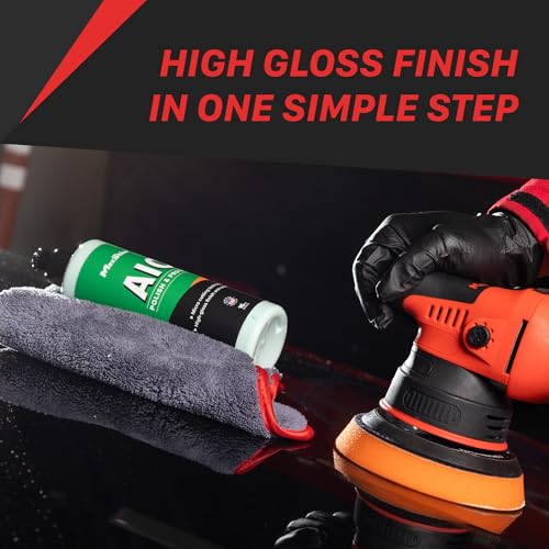 2 Piece M8S V2 Dual Action Polisher & 16oz AIO Polish Car Detailing Kit