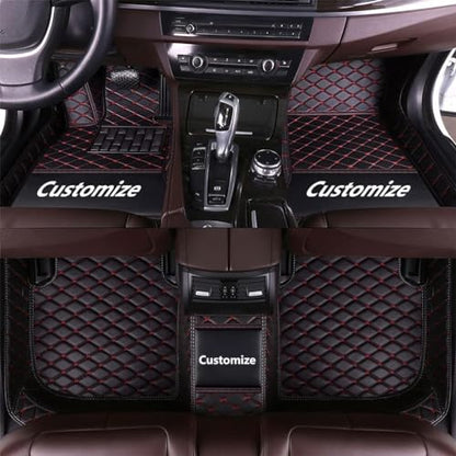 Custom Automotive Floor Mats Anbuwei Car Floor Mats Leather Anti