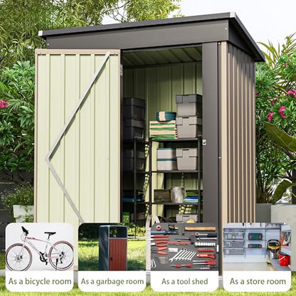 5x3 FT Outdoor Storage Shed