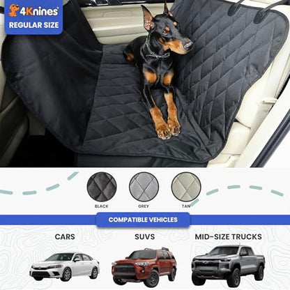 Heavy Duty Rear Seat Cover for Dogs