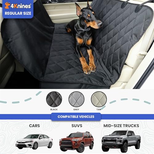 Heavy Duty Rear Seat Cover for Dogs