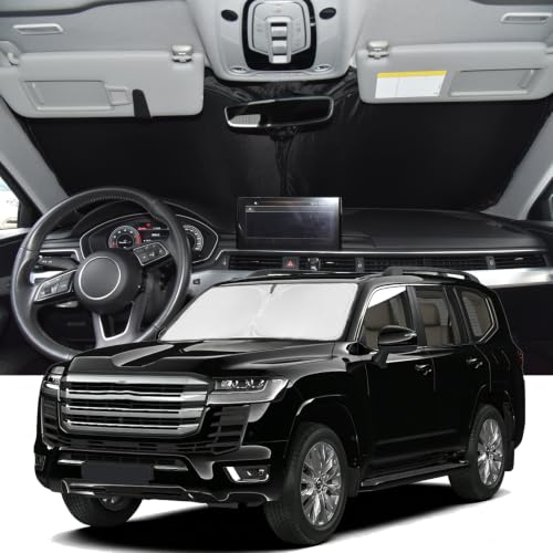 Windshield Sunshade Custom Fit Toyota Land Cruiser 2008