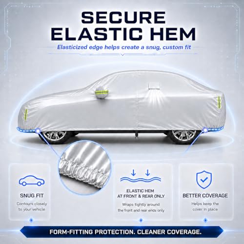 Car Cover Waterproof All Weather Custom Fit for Mustang 2005