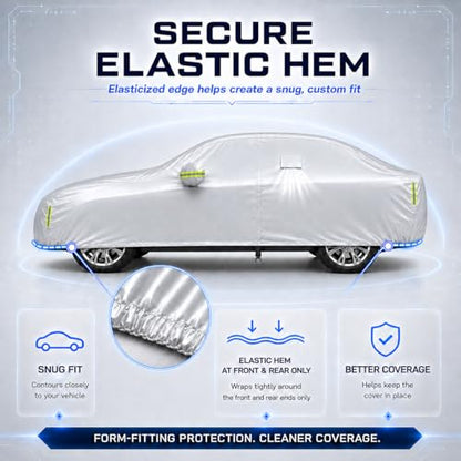 Car Cover Waterproof All Weather Custom Fit for Mustang 2005