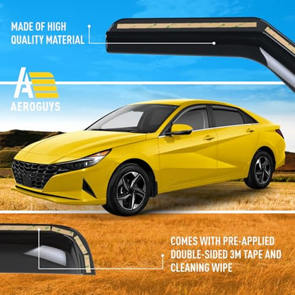 Extra Durable Window Deflectors in