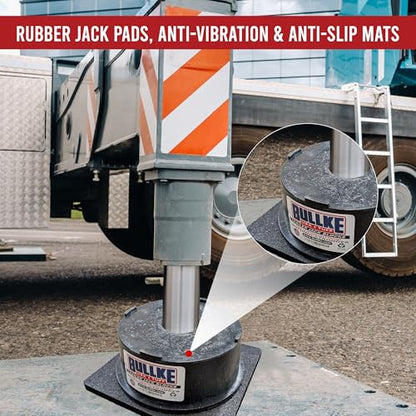 USA Made RV Leveling Jack Flex Pads 12"