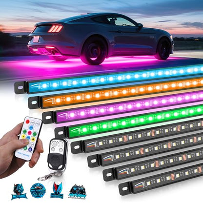 U8 RGBW Underglow LED Light Bars (52 Ounce)