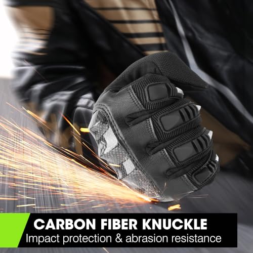 Lightweight Motorcycle Gloves for Men Touchscreen Summer