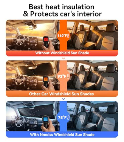 Windshield Sun Shade Umbrella Custom Fit for Toyota 4Runner 2010