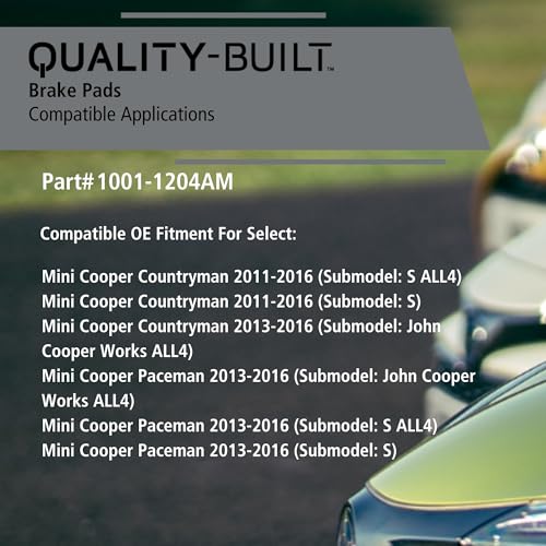 Front Semi Metallic Brake Pads