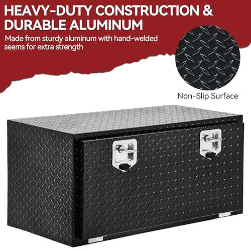 36 Inch Underbody Tool Boxes Heavy Duty Aluminum