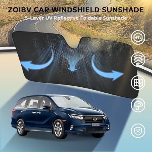 Car Windshield Sun Shade for Chevrolet Traverse 2018