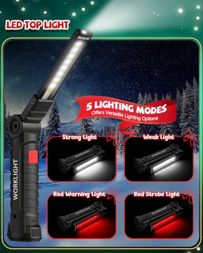 Rechargeable LED Work Light (4 Count)