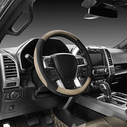Car Steering Wheel Cover for F150 Tundra Range Rover 15.5"