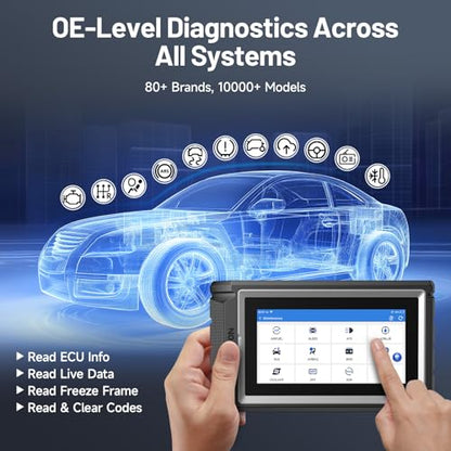 AD800BT V2.0 Bidirectional OBD2 Scanner with Lifetime Free Update