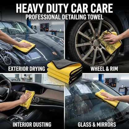Microfiber Towels for Cars (3 Count)