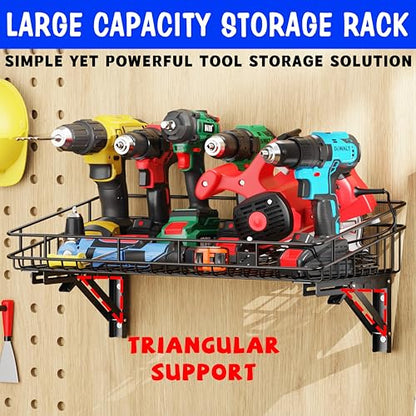 Large Folding Garage Shelf (2 Count)