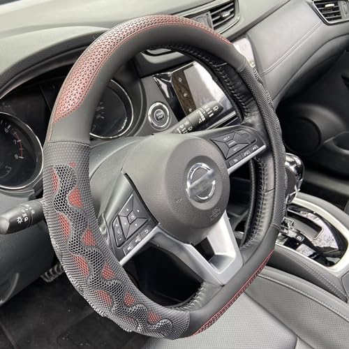 D Shaped Steering Wheel Cover Great Grip 14.5