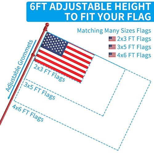 Flag Pole Upgraded Bracket (2 Count)