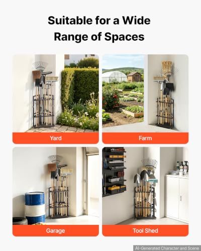 Garden Tool Organizer for Corner