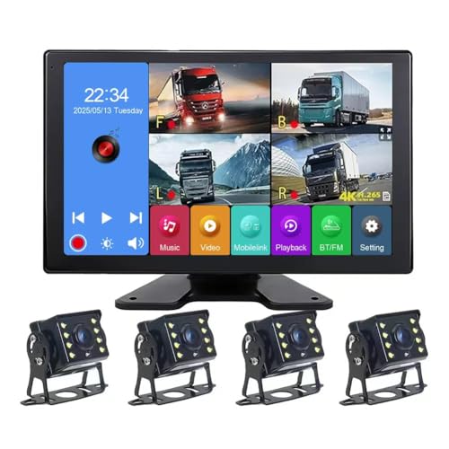 4K RV Backup Camera System