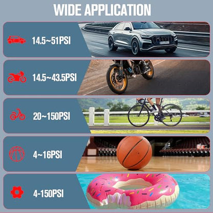 AP150 Tire Inflator Portable Air Compressor