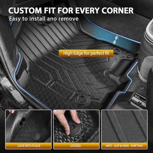 Floor Mats for Ram 1500 Crew Cab 2019
