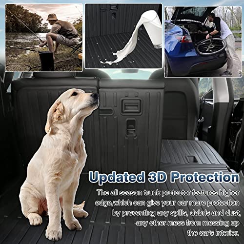 Cargo Trunk Mat for Tesla Model Y Juniper 2025 (4 Count)