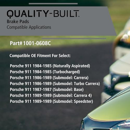 Rear Ceramic Brake Pads