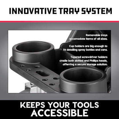 Heavy Duty Utility Rolling Seat Upgraded with Padding