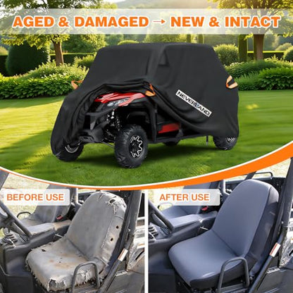 UTV Cover Heavy Waterproof Denier Oxford Cloth for Polaris RZR Yamaha Can