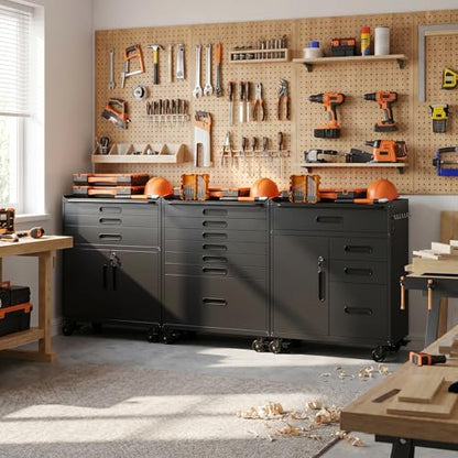Garage Tool Cabinet Set