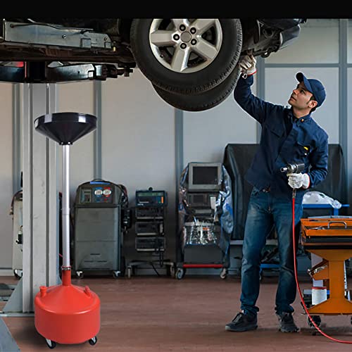 8 Gallon Portable Upright Oil Drain