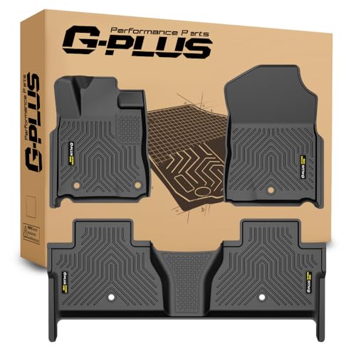 TPE Floor Mats Fit for Toyota Tundra CrewMax Cab 2014