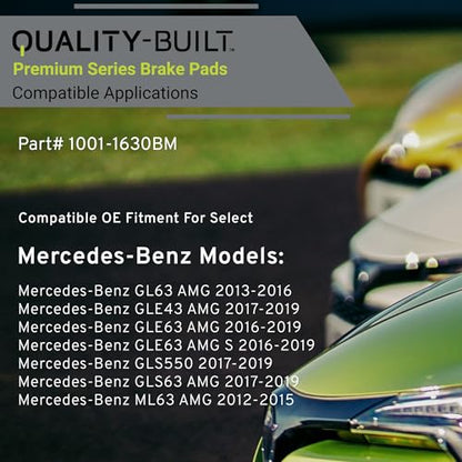 Rear Semi Metallic Brake Pads