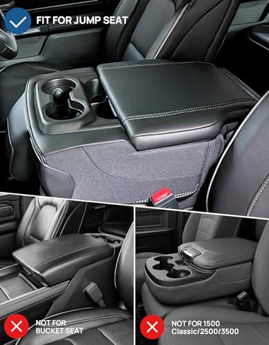Center Console Cover Compatible with 2019
